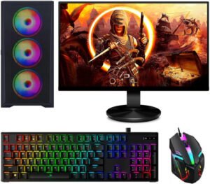 Intel Core i5 Desktop Computer | 16GB RAM | 1TB Storage | Windows 11 | 22" Display