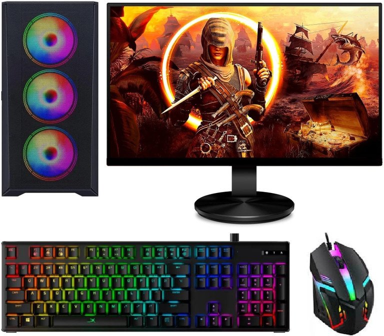 Intel Core i5 Desktop Computer | 16GB RAM | 1TB Storage | Windows 11 | 22" Display
